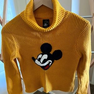 Forever 21 crop Disney sweater